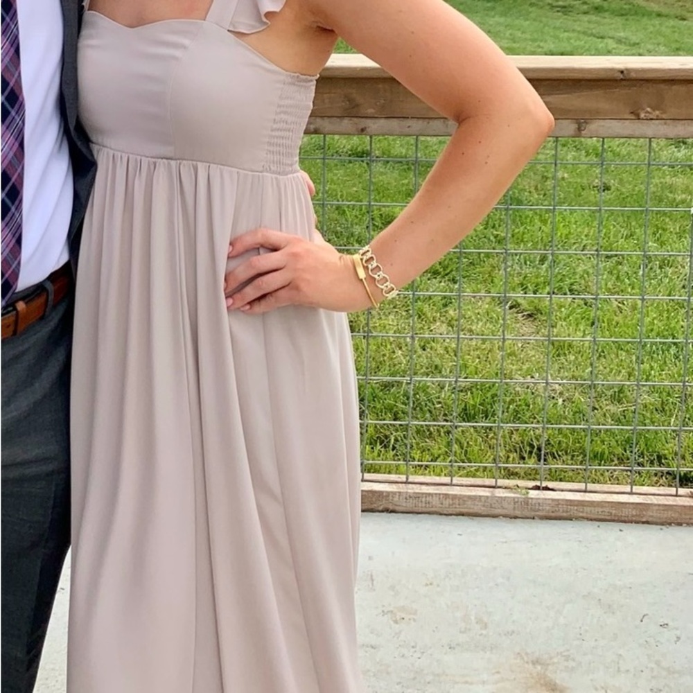 Show Me Your Mumu Bridesmaid Dress in Show Me The Ring Crepe